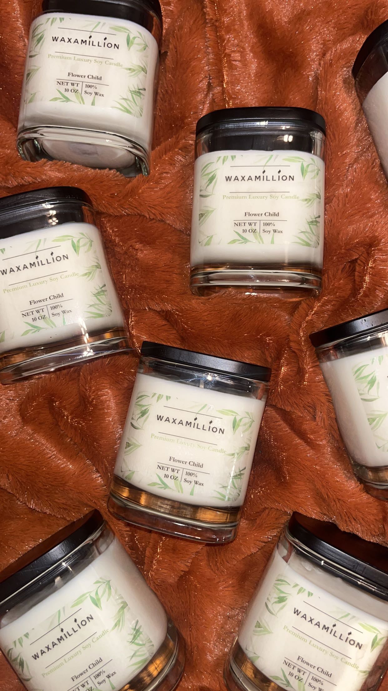 Flower Child -Squoval Jar