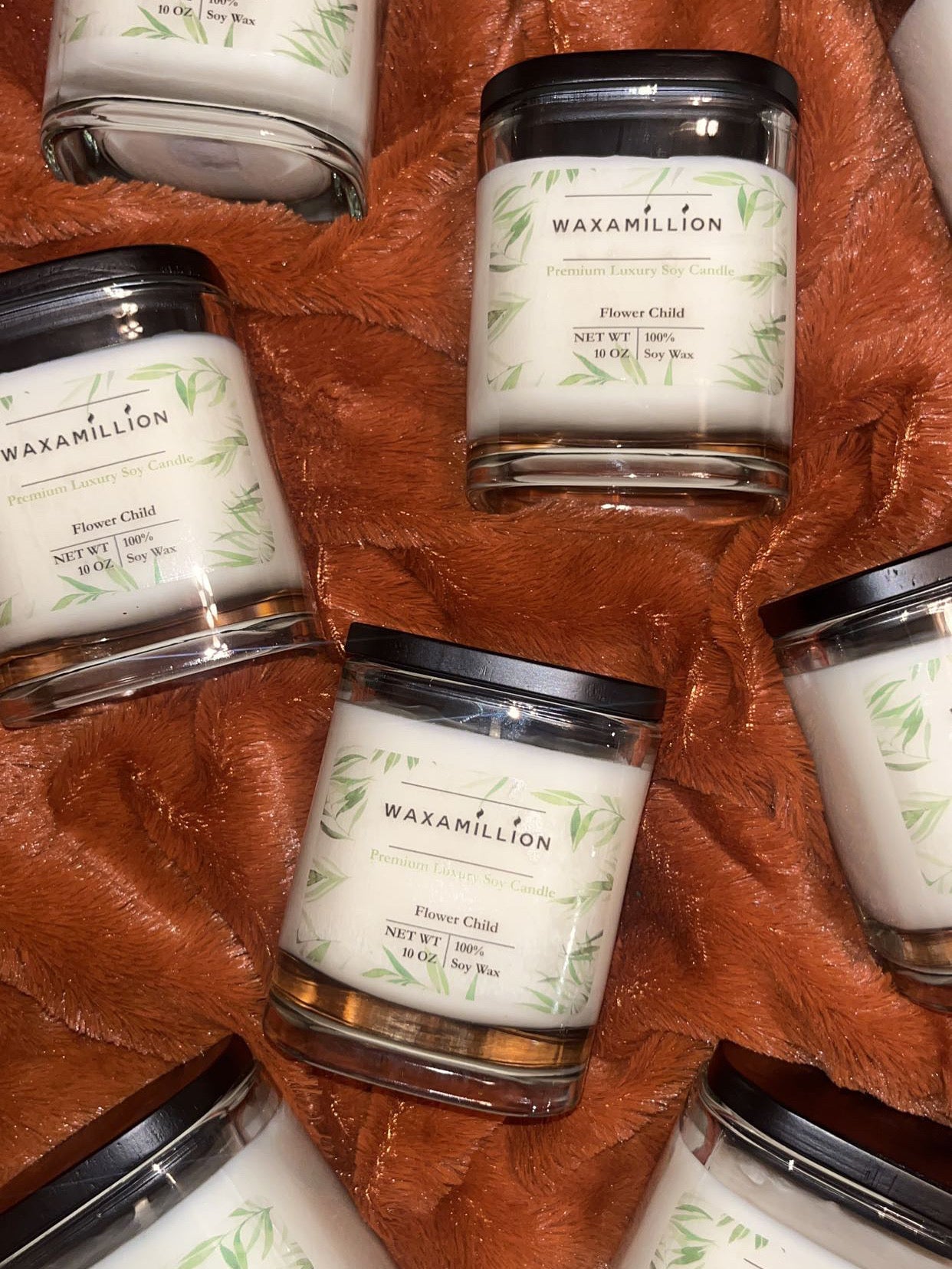 Flower Child -Squoval Jar